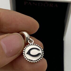 ✨🔥Pandora Football Chicago Bears Sports Dangle Charm Pendant, S925